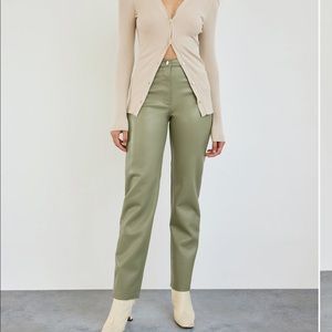 Size 2 Melina Pant in color sage frost